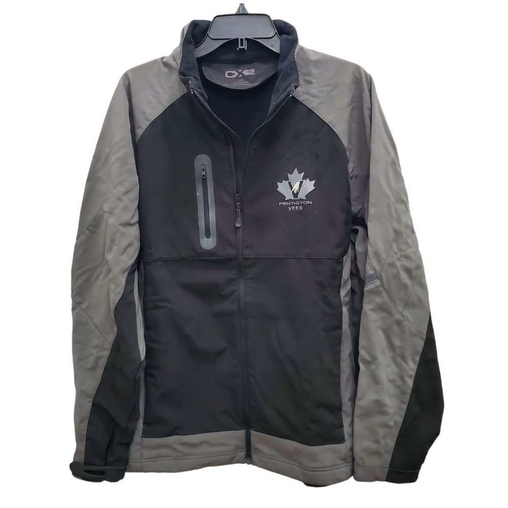 CX2 Extreme Men's Gray Black Cold Weather Penticton Ves Hockey Canadian Jacket L